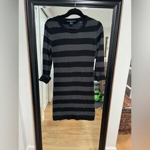 French Connection striped sweater dress